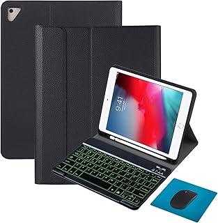 Tasnme Tastiera retroilluminata per iPad Air 2 iPad Air 1 【Canton Lychee Skin】【Gusto di Dolce-Sense of Going Home】 iPad 9....