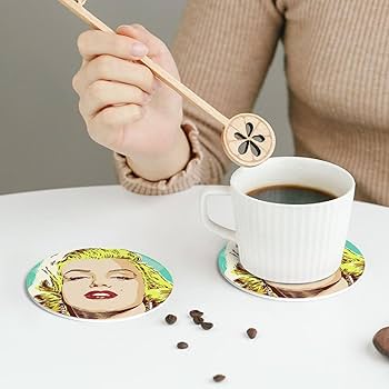 マリリン・モンロー コースター 6枚セット マリリン・モンロー コースター 6枚セット