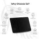 tag8 Smart Card Android Wallet Finder, Work with Google Find Hub, Wallet Tracker Card, Wireless Rechargeable Smart Tracking Card, Item Finder for Wallet, Bags, Passport, Luggage, Credit Card Size gallery image