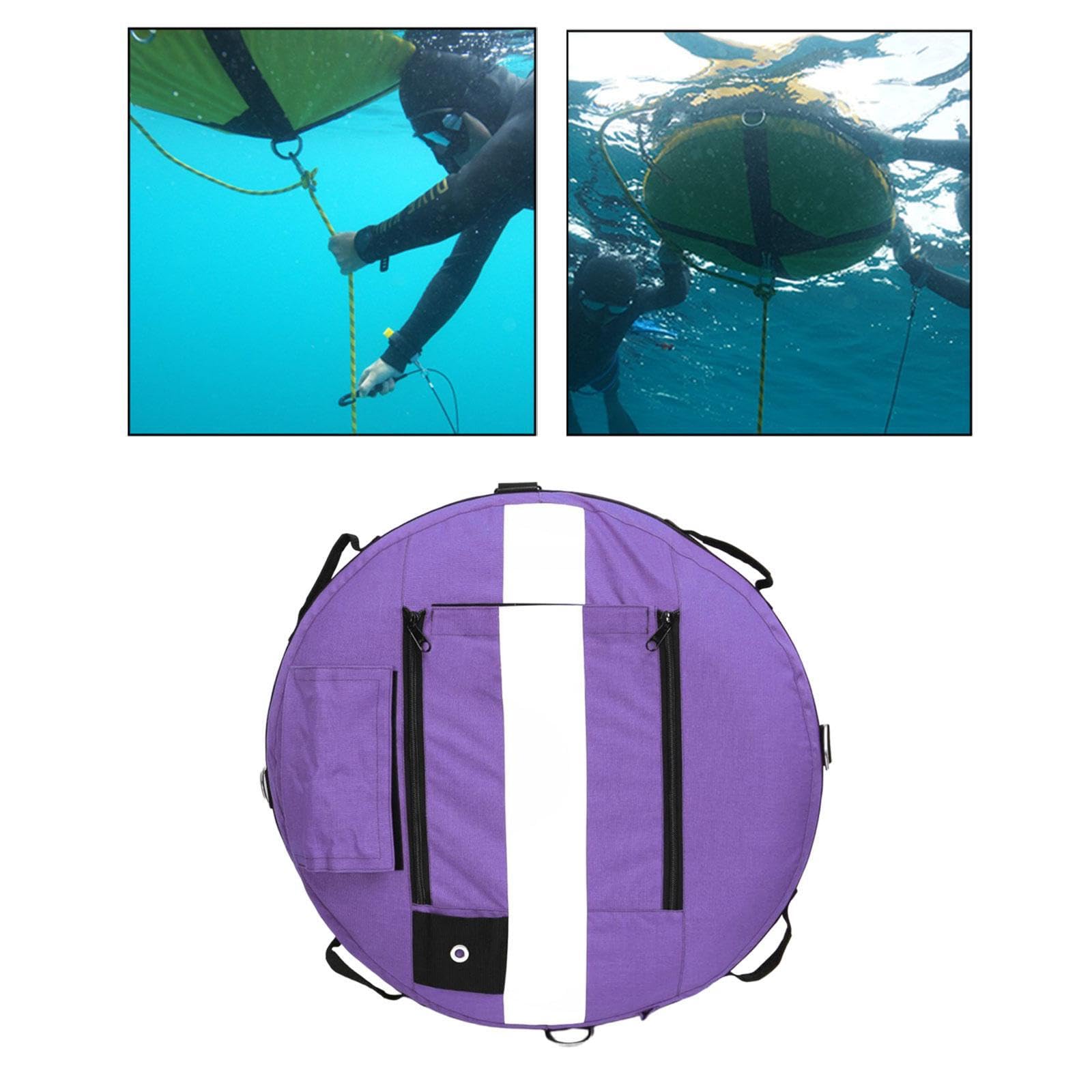 Schleppboje für Angler, Strand und Schwimmer – Premium Qualität, | robuste Ausführung, leuchtende Farben, langlebig und zuverlässig für Wassersport, Freitauchen, aufblasbare Signalboje