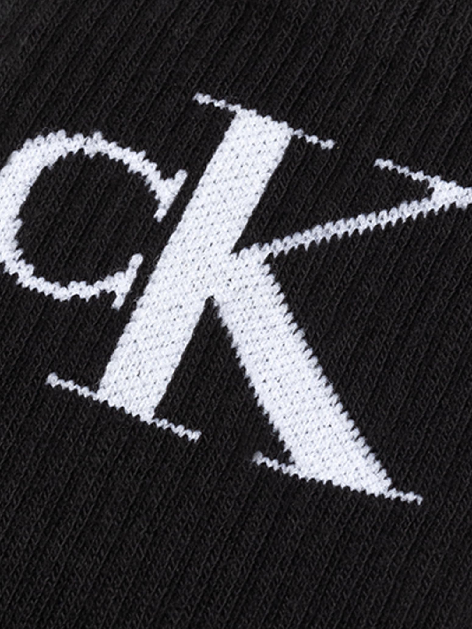 Calvin Klein Monogram Calzini Crew Uomo (Pacco da 4)