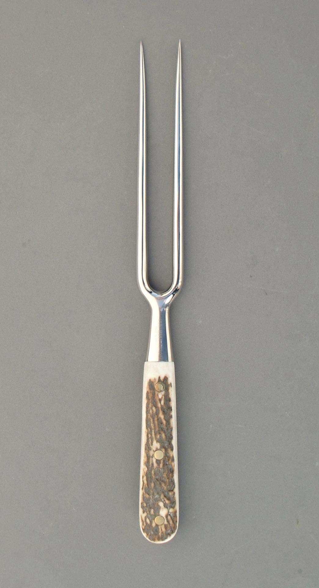 BLUE FARM | Due Buoi knives. Forchettone da chef forgiato, inox cervo