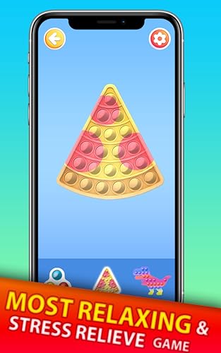 Bubble Pop It Fidget Toys Push 3D - Fidget Pop it Master Antistress Relaxation Toys Fidget ASMR Game