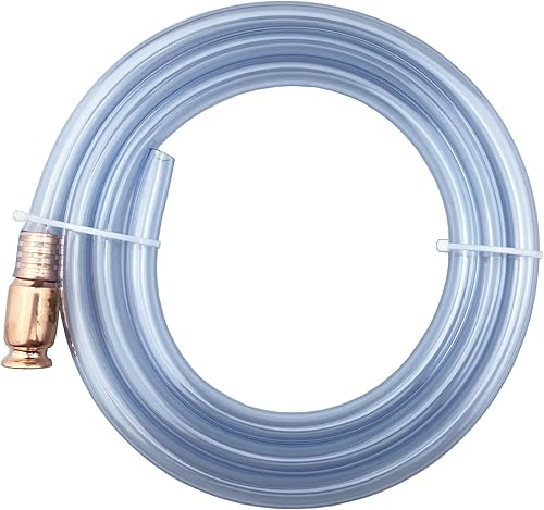 Bomba de Manguera de Sifón, Bomba Manual de Transferencia de Combustible para Gasolina Gas Aceite Combustible Petróleo Diésel Fluido Agua, Tubo de