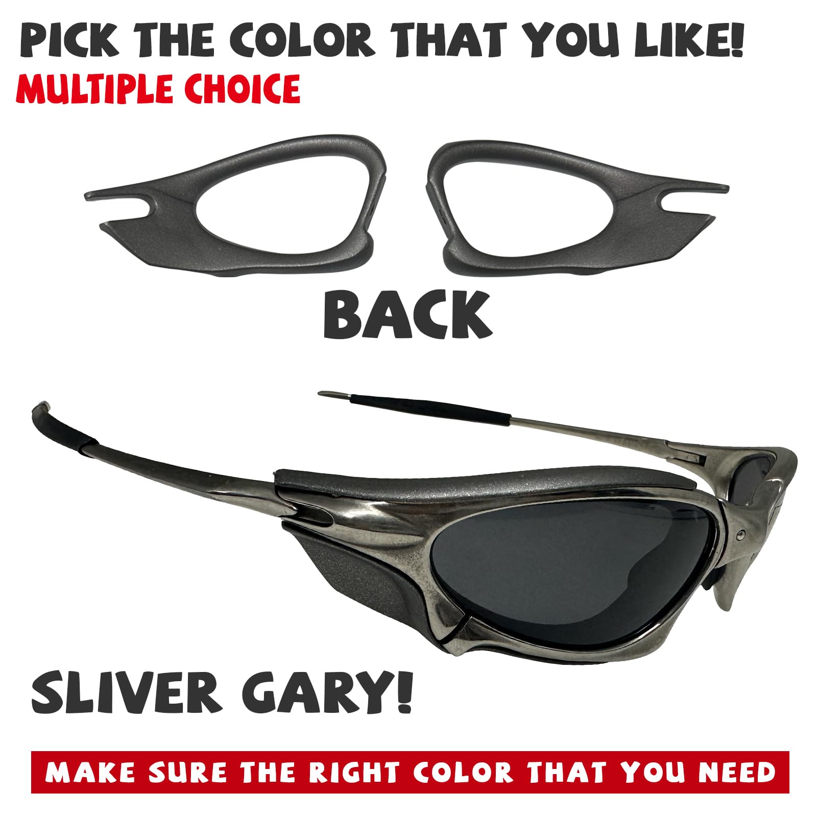 Amazon.com: xyqrenrr Replacement Side Blinders for Oakley Penny X