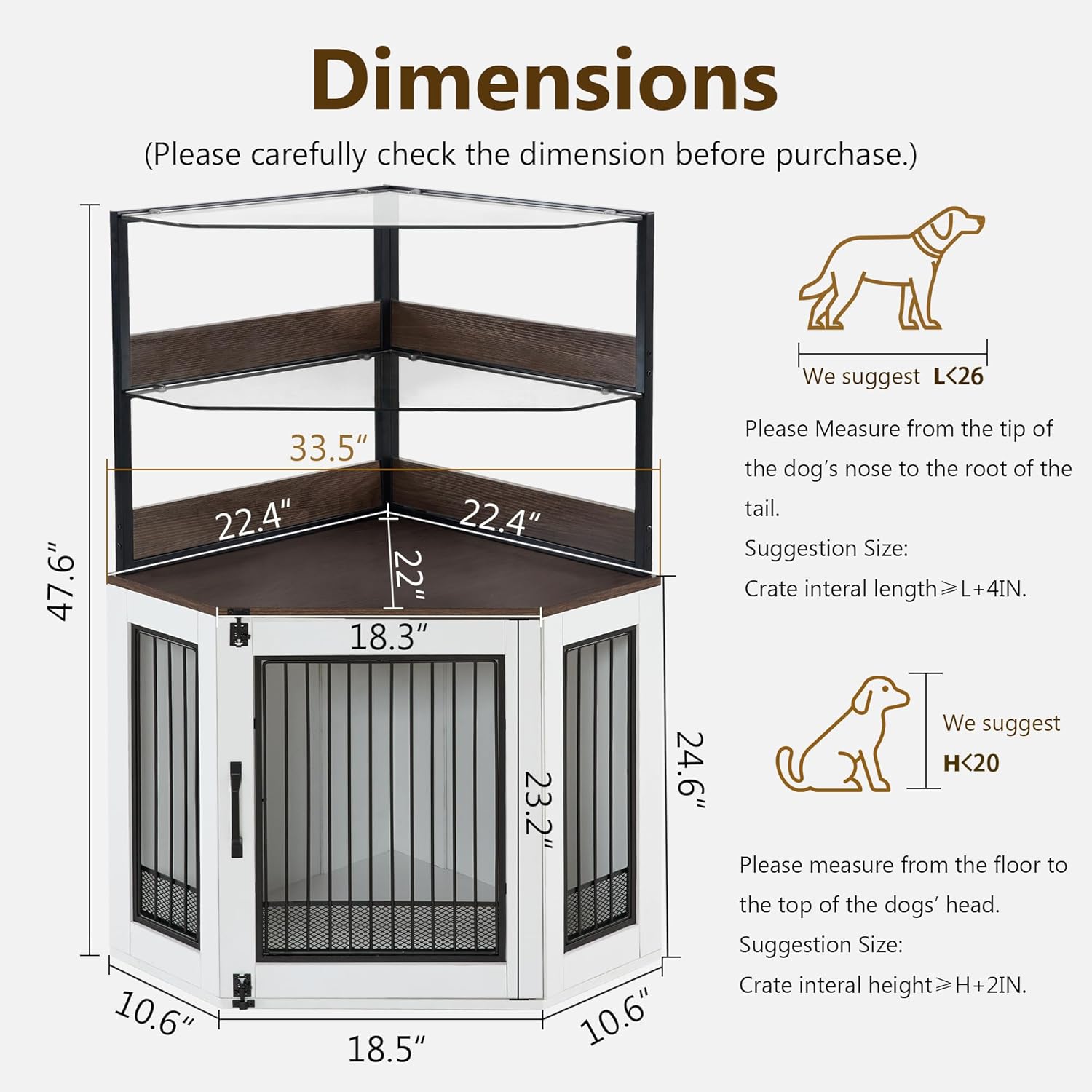 Transform Your Space: MCombo Small Corner Dog Crate Furniture Review
