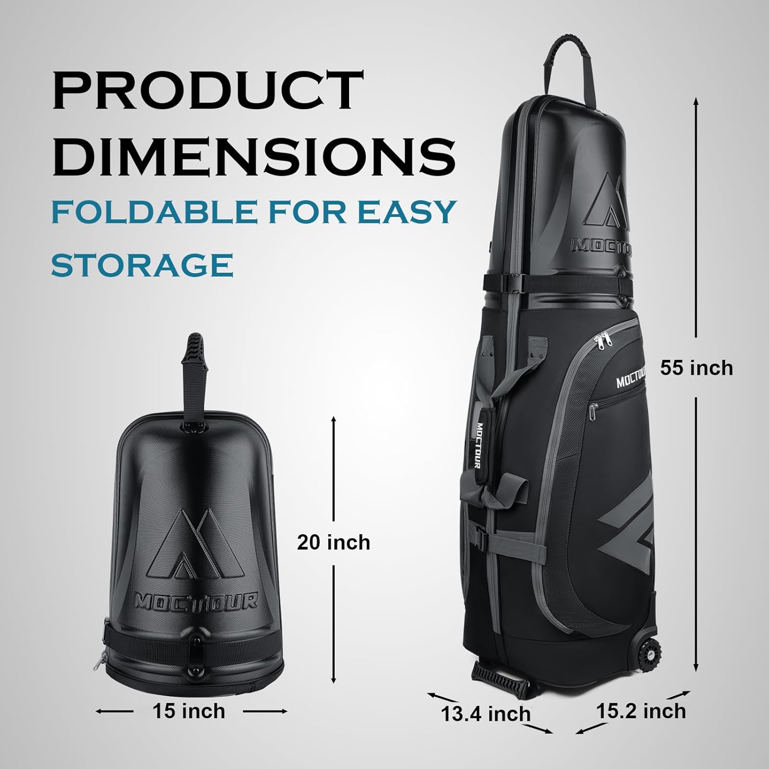 Travel Smart: The Ultimate Guide to Golf Travel Bags with Wheels & Hard Case Protection