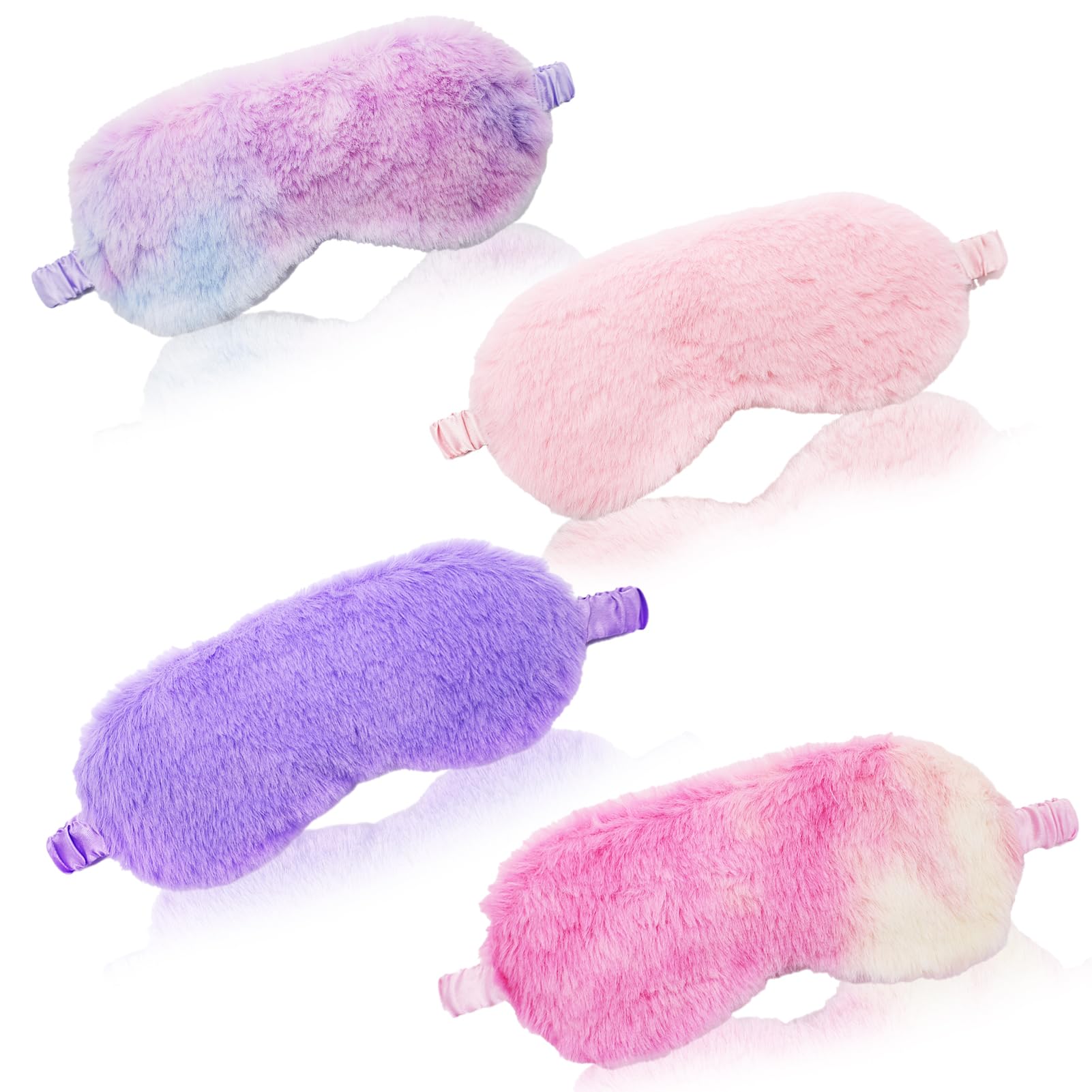 6 Mascherine Per Dormire In Peluche Simpatiche: Morbide, Antiluce E Traspiranti Per Viaggi E Relax