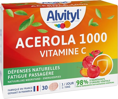 Acerola 1000 Vitamine C Fatigue Alvityl