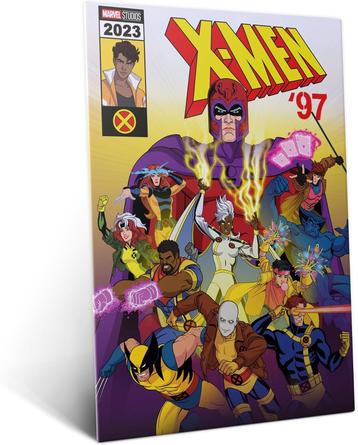 Displate Metal Poster Marvel X-men 97 VHS Wall Art L