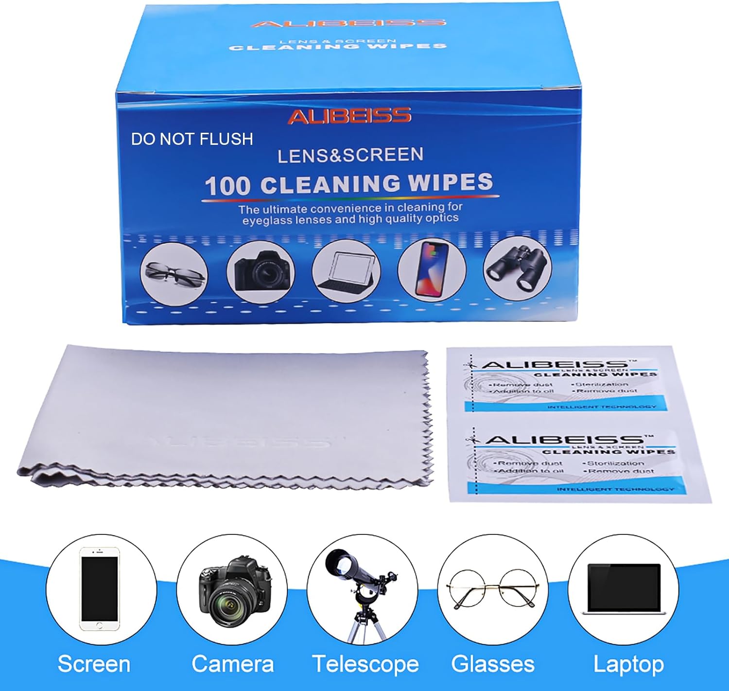 Crystal Clear: Review of ALIBEISS Pre-Moistened Lens Wipes for All Your Screens!