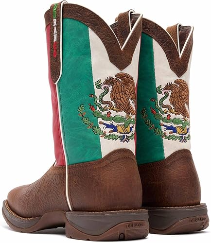 Miniatura 4 de Durango Botas Western Rebel By Durango con la bandera de México para hombre