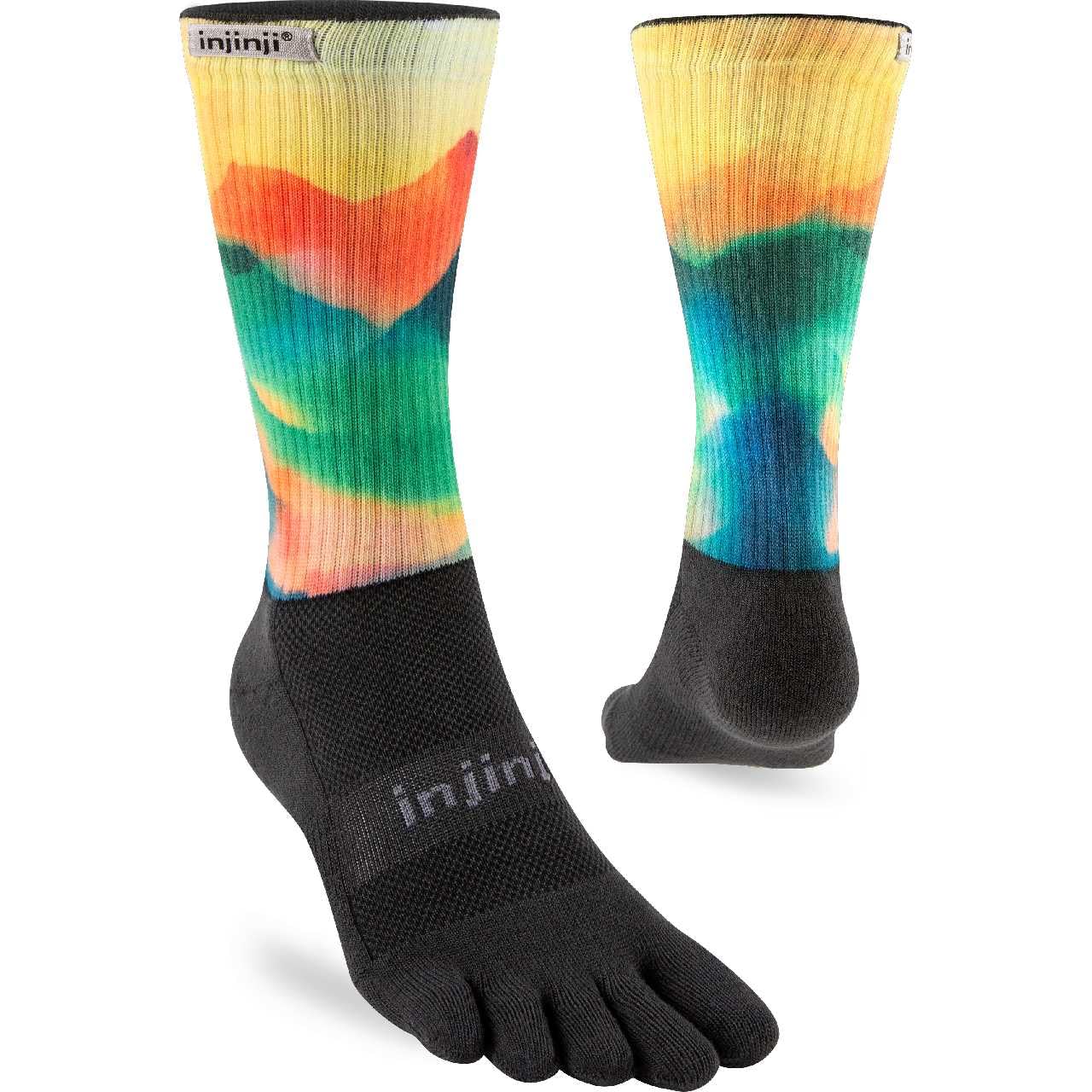 InjinjiTrail Midweight Crew Spectrum Valley M, multicoloured, M