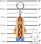 LEGO Keychain Light - Hot Dog Man - 7.6 cm Tall Figure (KE119H)