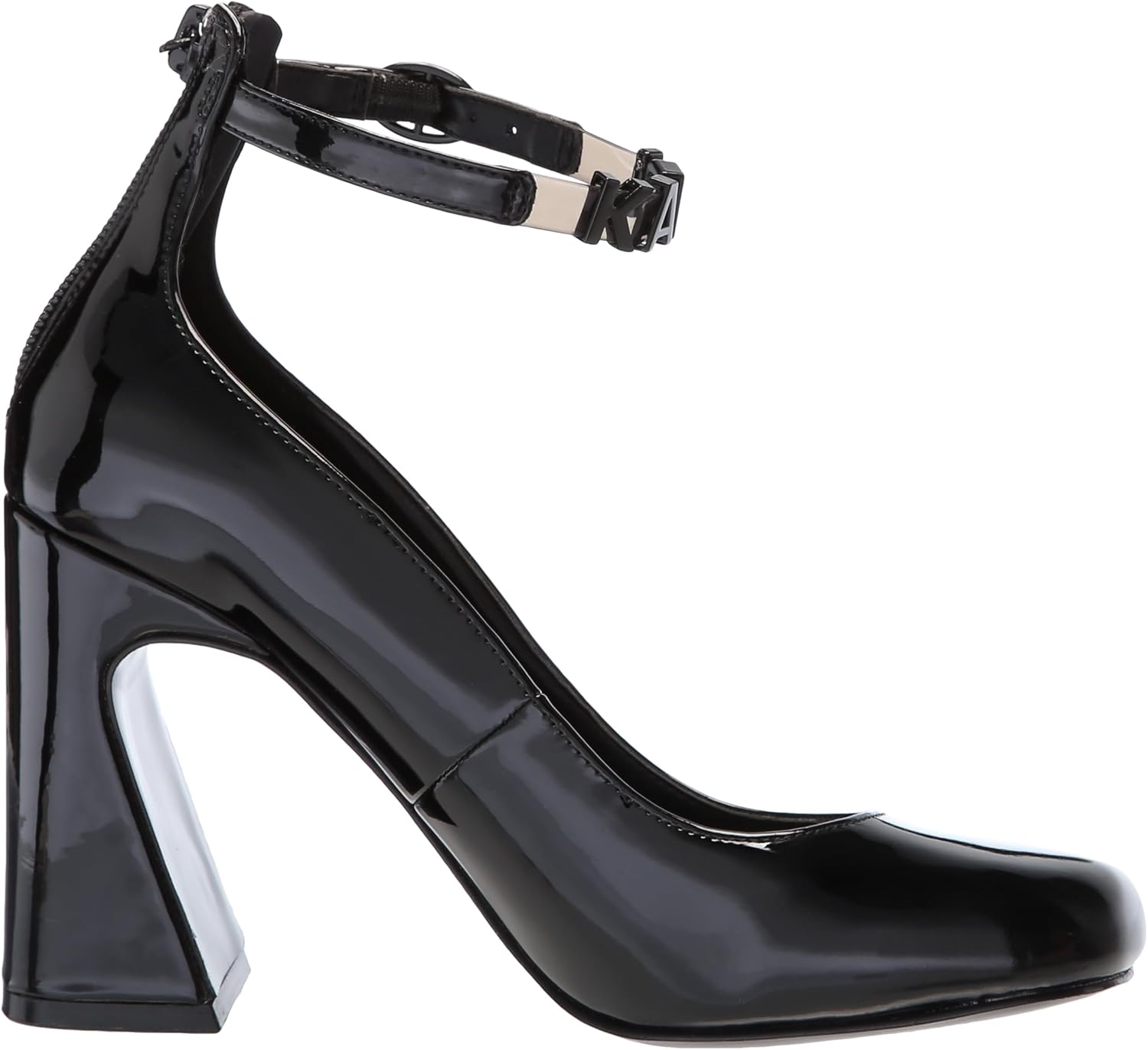 Karl Lagerfeld Paris Womens Pavla Ankle Strap Heel