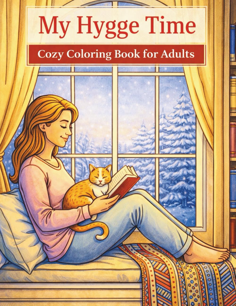 My Hygge Time – Cozy Coloring Book for Adults: A Cozy Coloring Experience for Relaxation and Enjoyment