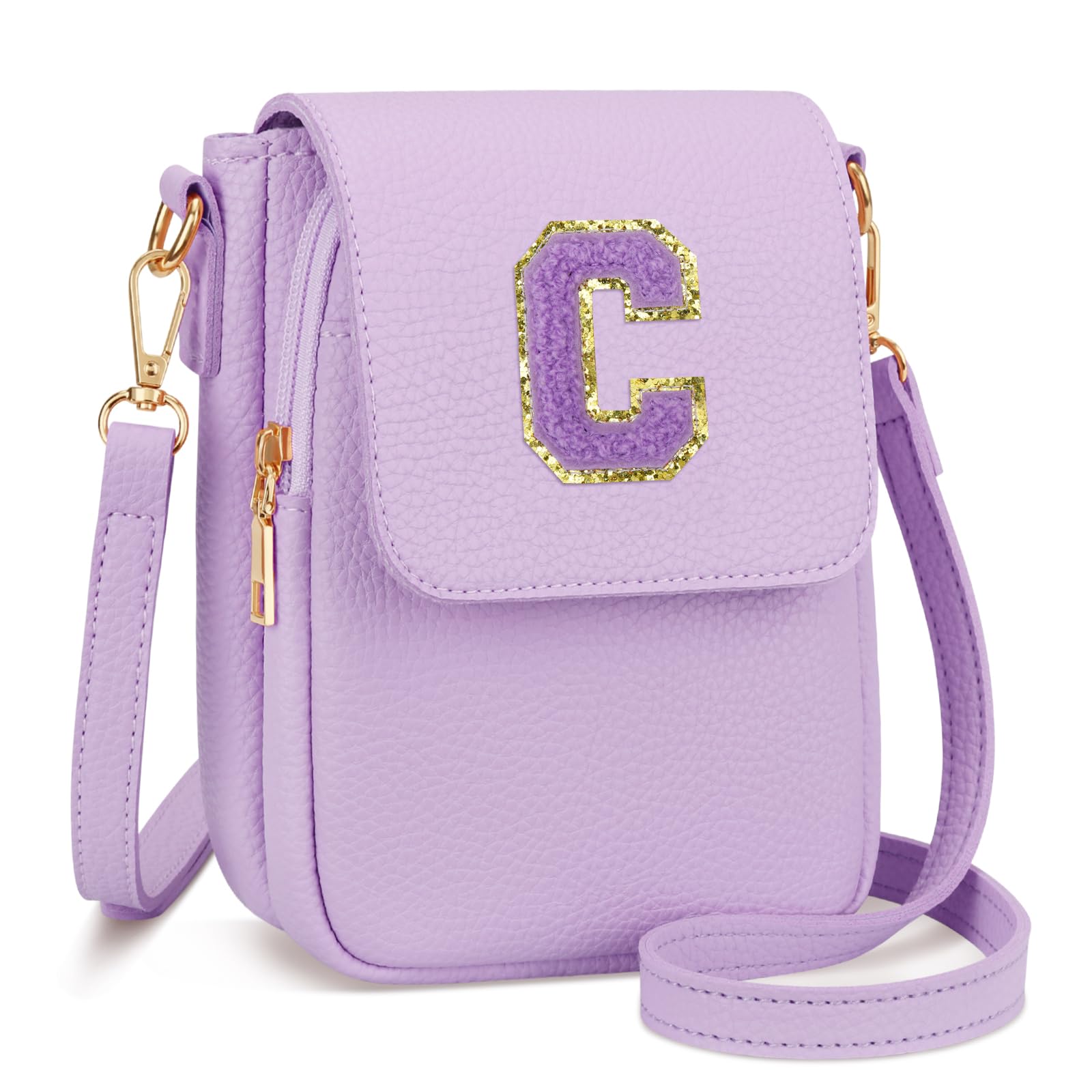 Gift for Girls Small Initial Cell Phone Purse Birthday Gift