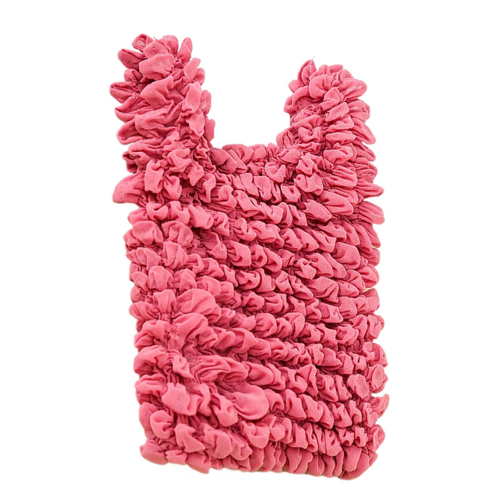Sehuby Rose Red Folding Bags，Folding Bag Pleated Bag Magics Bag Foldable Stretch Bag Large Capacity Shopping Bag Reusable Grocery Bag Telescopic Bag