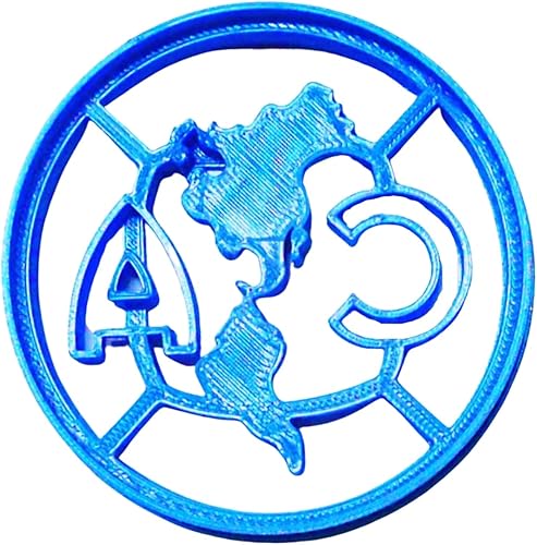 INSPIRADO EN LA CIUDAD DE MÉXICO CORTADOR DE GALLETAS PROFESIONAL DE FÚTBOL FUTBOL CLUB HECHO EN USA PR324