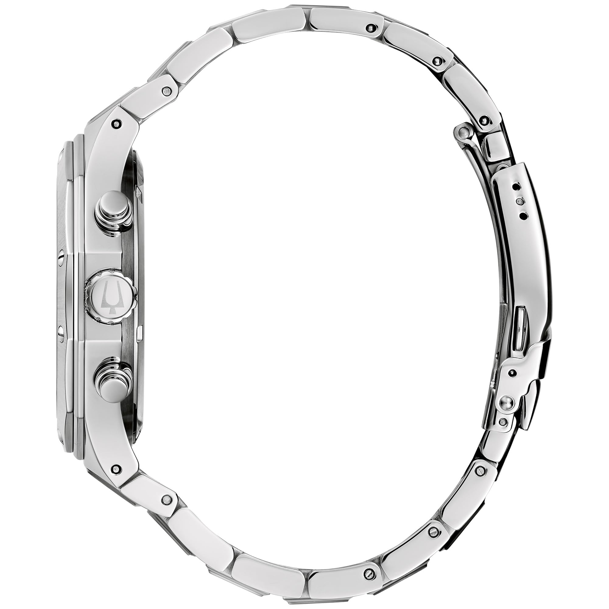 Bulova Watch 96B409, srebrny, Srebro