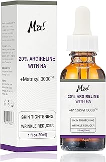 20% Argireline Serum with Matrixyl 3000 Pure Hyaluronic Acid Serum For Face,With Vitamin C,Deep Wrinkle Reducer Anti Aging...