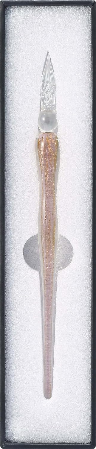 Teranishi Chemical Guitar Glass Pen, Light Pink, GLA-LP