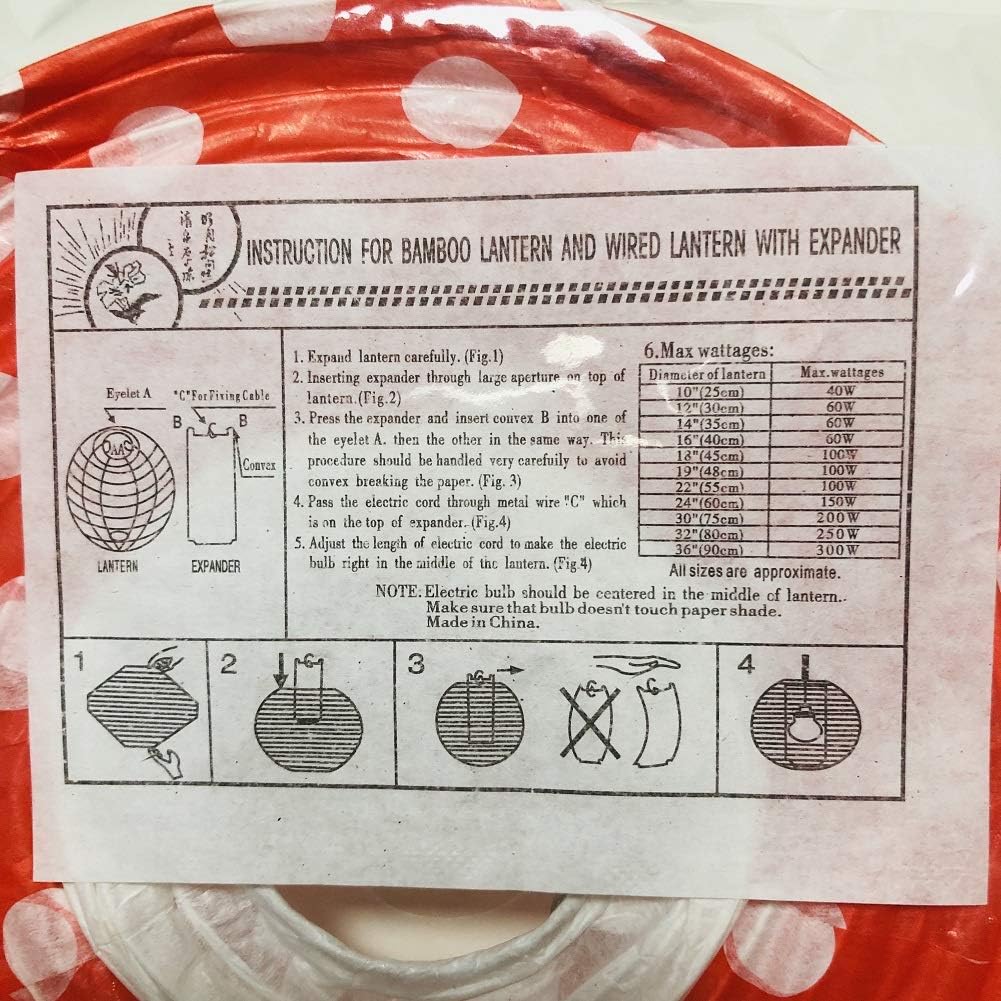 9PCS 14" Large Mushroom Lanterns for Party Decorations Kids Birthday Baby Shower Wedding Wonderland Party Décor Hanging Ornaments Mushroom Party Supplies (Red, 3 Large 6 Middle)