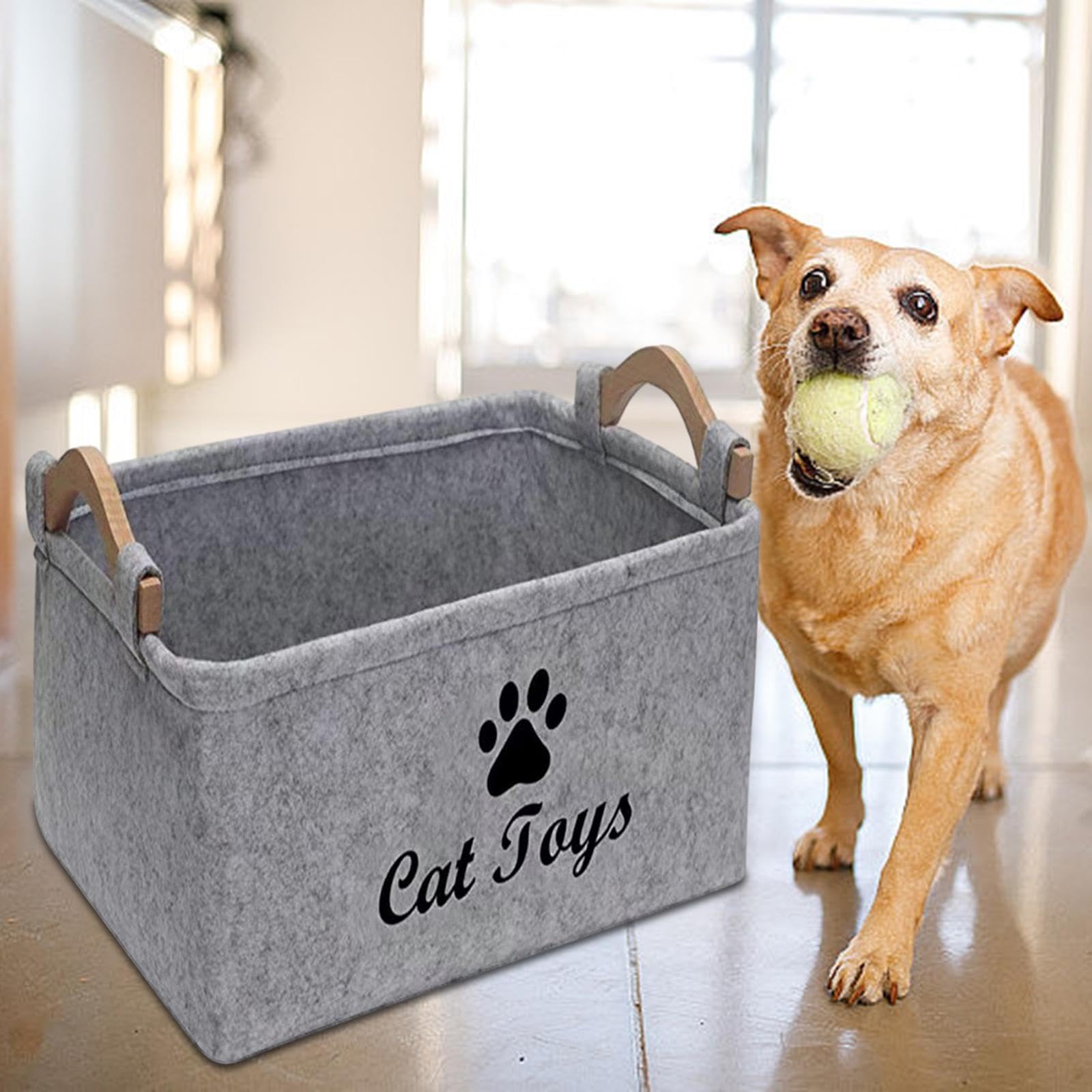 Amazon | Cuticate 犬用おもちゃ箱 ボックス 犬用おもちゃ
