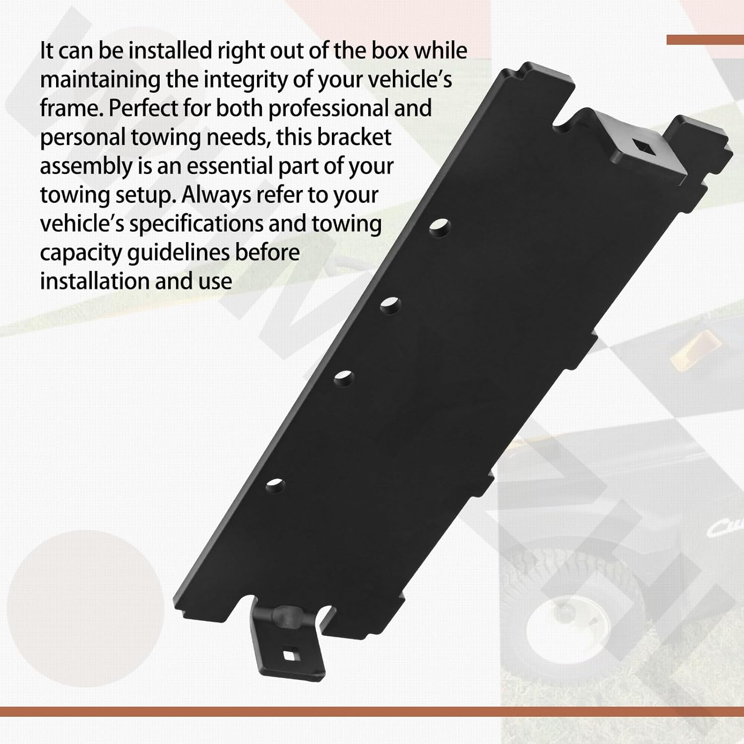 689P00304A Hitch Bracket Assembly for CUB Cadet 19A30003 19A40002 Twin Triple Rear Bagger, Replace 689-00304A 689-00304