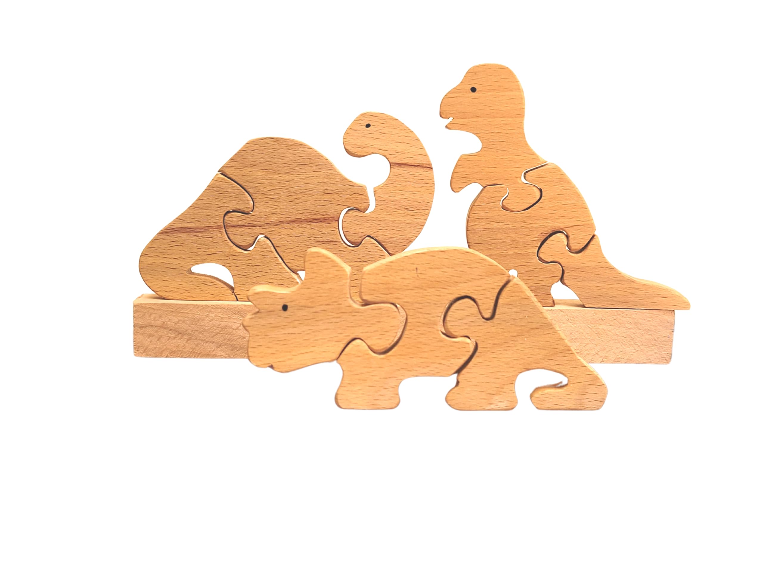 Pig Family Figures Set for Kids, 4 Wooden Figures - Daddy, Mummy Pig, Jeorge, Story Telling Showpiece for Home, Toys Gift for Kids Aged 3 Years & Above, Multicolour