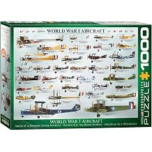 EuroGraphics World War I Aircraft 1000 Piece Puzzle 6000-0087