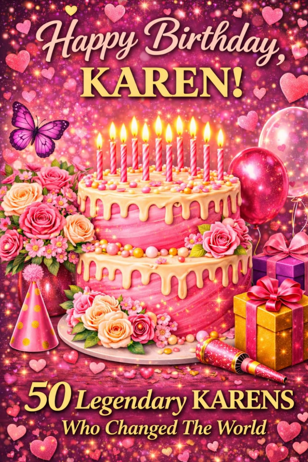 Happy Birthday, KAREN! Did You Know Your Name Is Famous?: 50 Legendary Karens Who Changed the World