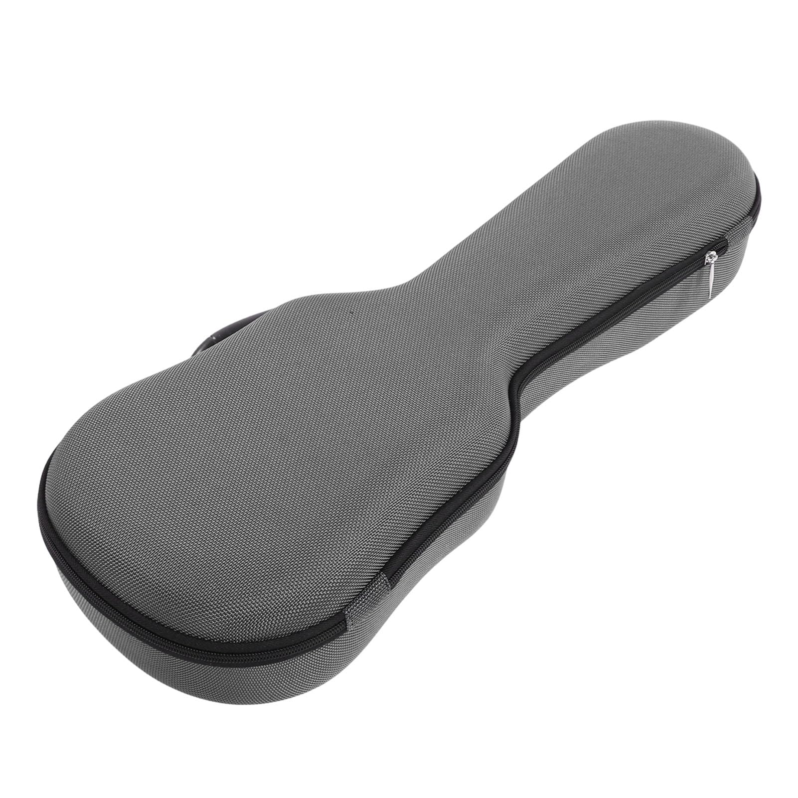 Alomejor Funda para Guitarra Acústica de 21 Pulgadas, Estuche Resistente con Correa para el Hombro Desmontable, Hebilla Interior de Felpa para el Cuello, Ergonómico para Ukelele de 21 (Gray)