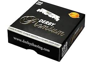 Derby Extra 100 Single Edge Razor Blades for Straight Razor