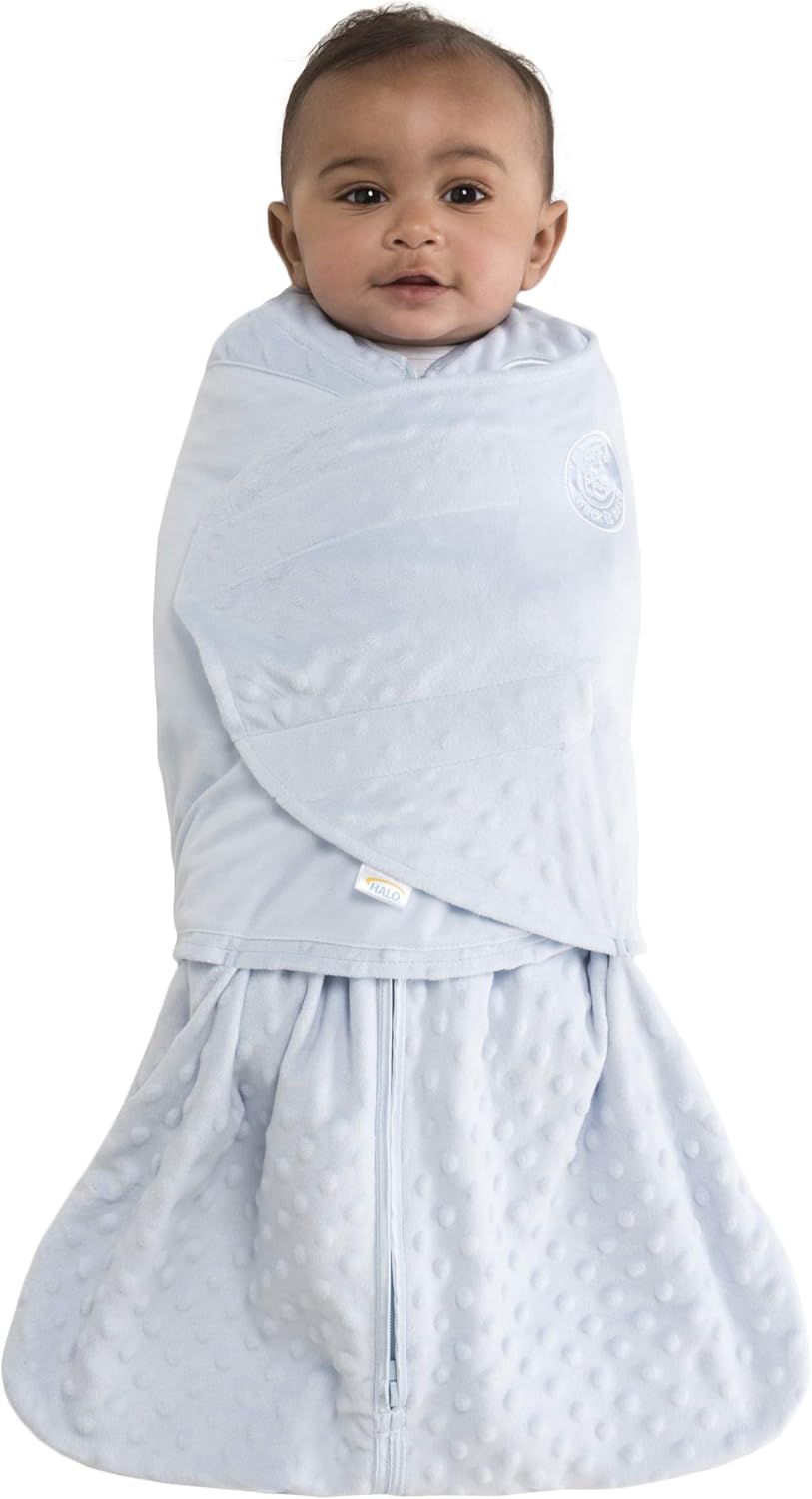 HALO Sleepsack Swaddle, 3Way Adjustable Wearable Blanket