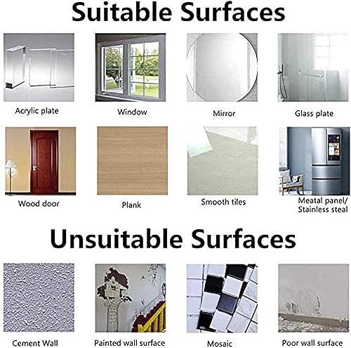 Miniatura 6 de 40 ganchos adhesivos de doble cara para colgar, ganchos autoadhesivos para baño, cocina, oficina, colgar (20 unidades)