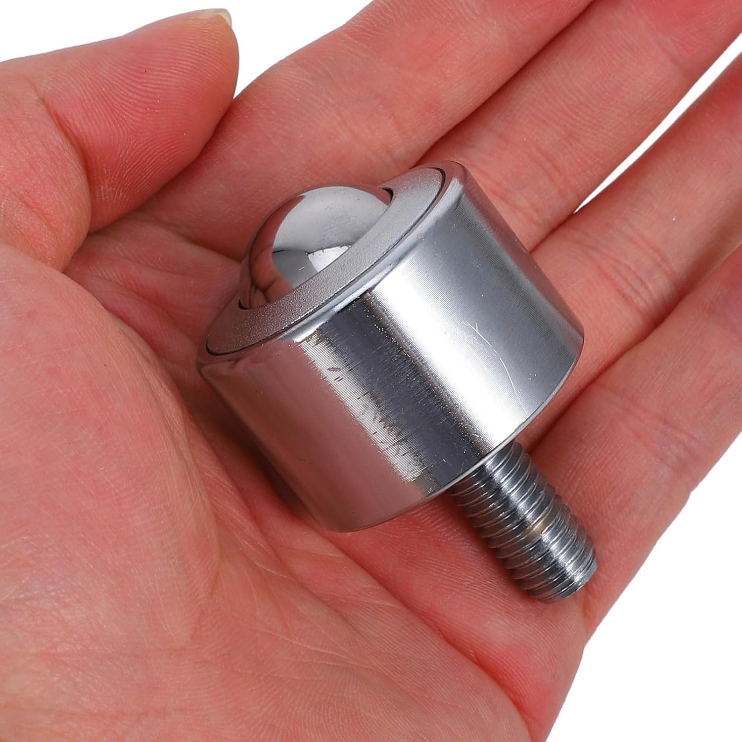 GLEAVI Industrial Ball Casters Threaded Ball Transfer Bearing Steel Roller Feeder Rolling Transfer Appliance Rollers
