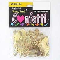 Vista 2 de Confeti Lion Gold - 4 bolsas de media onza (2 onzas) #9422 Q02