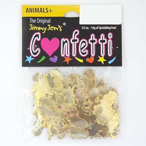 Miniatura 2 de Confeti Lion Gold - 4 bolsas de media onza (2 onzas) #9422 Q02