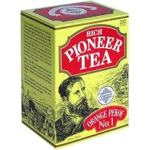 Mlesna Rich Pioneer Tea Black Tea - Highest Quality Orange Pekoe No 1 Tea Pure Ceylon Sri Lanka Loose Leaf Tea 200g 7oz Tea Box