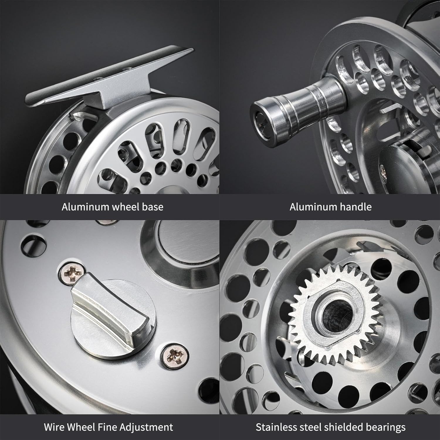 Fly Fishing Rod Reel - Fly Fishing Front Reel | Gear, Aluminum Alloy for, Enthusiasts