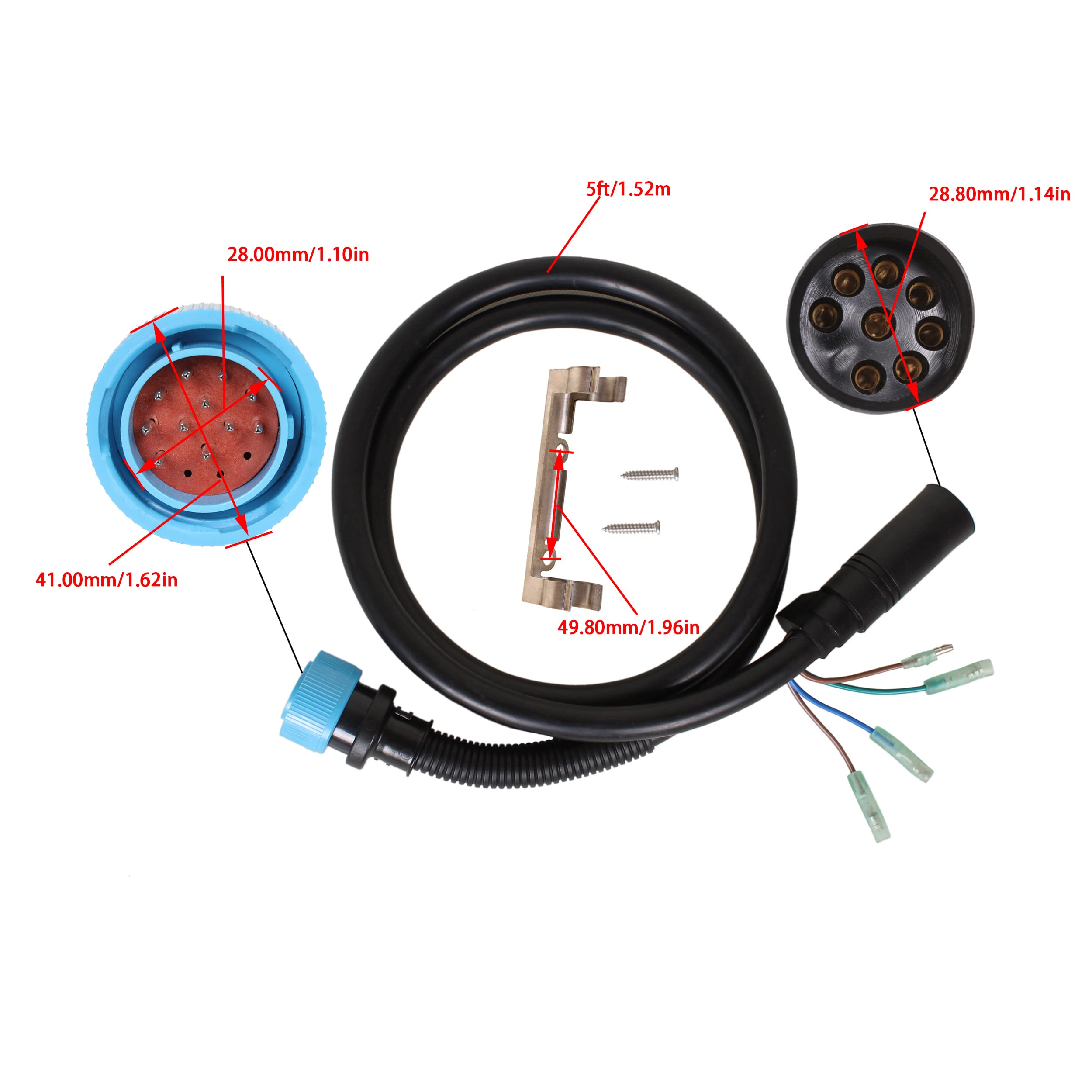 Boat Motor 84-896542T05 Zündkabeladapter-Kabelbaum für Mercury  