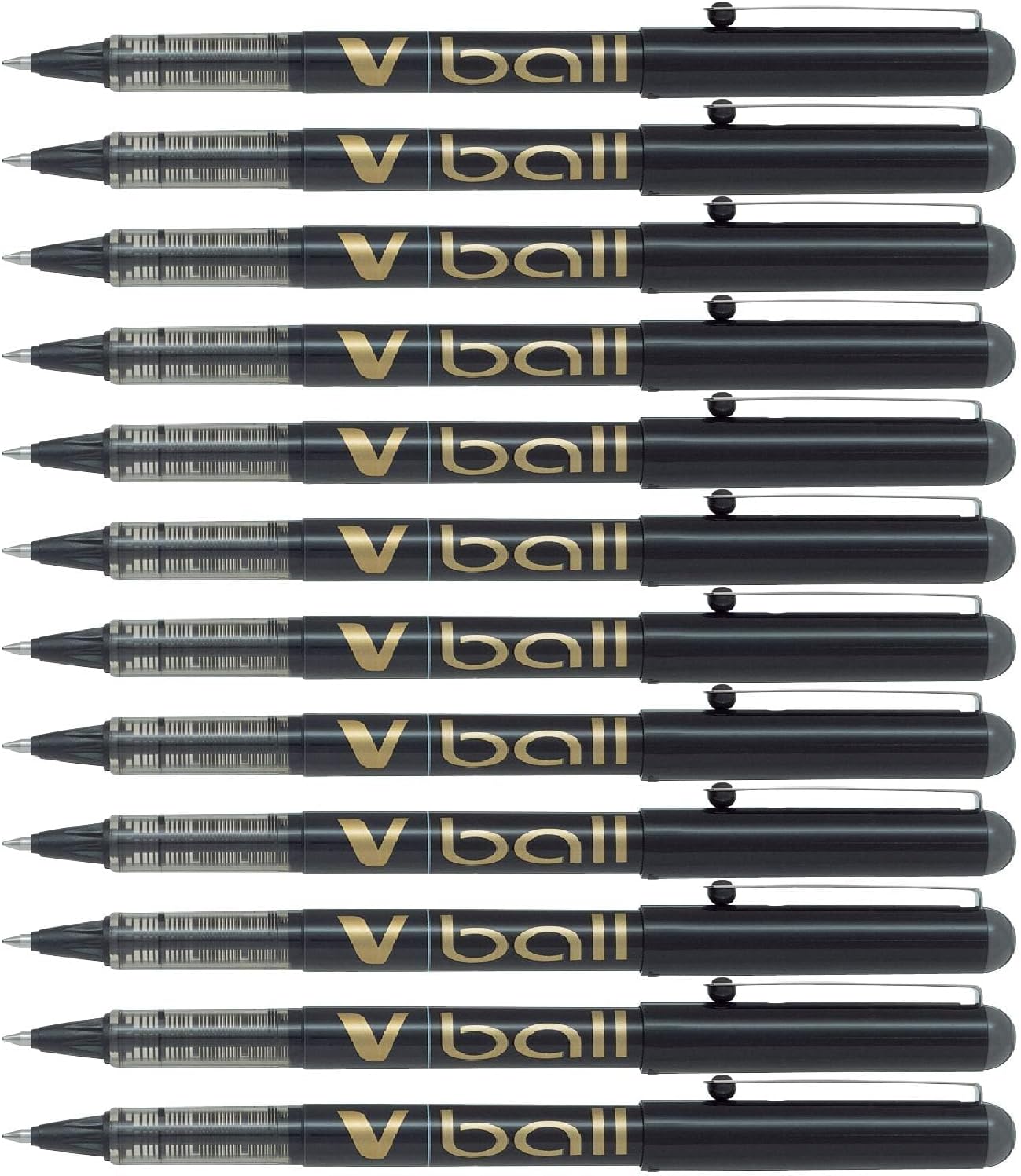 Pilot Vball 7 Liquid Ink Rollerball 0.7 mm tip (Box of 12) - Black