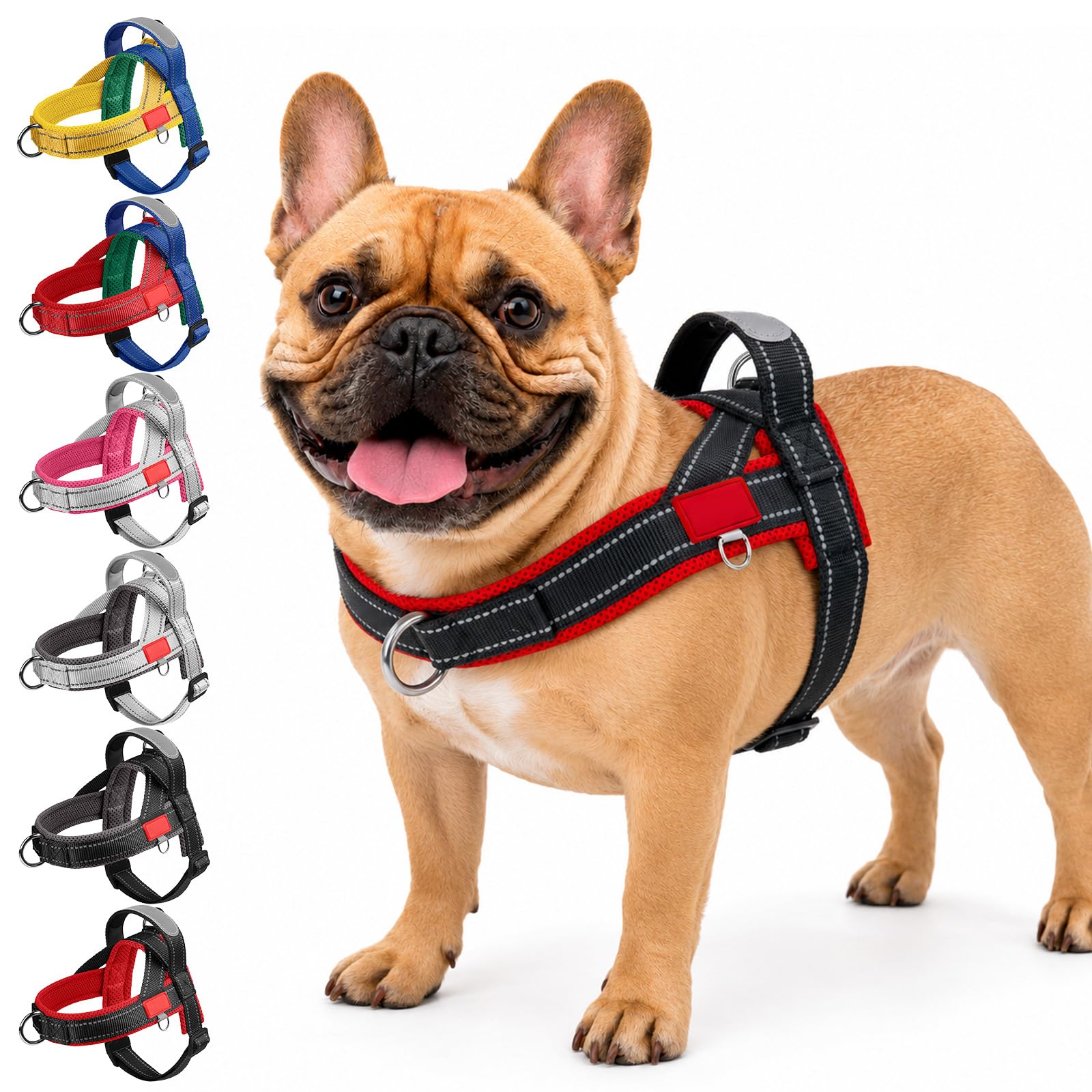 Ledeak No Pull Front Clip Harness with Handle for Small Medium Dogs Puppy — image 1