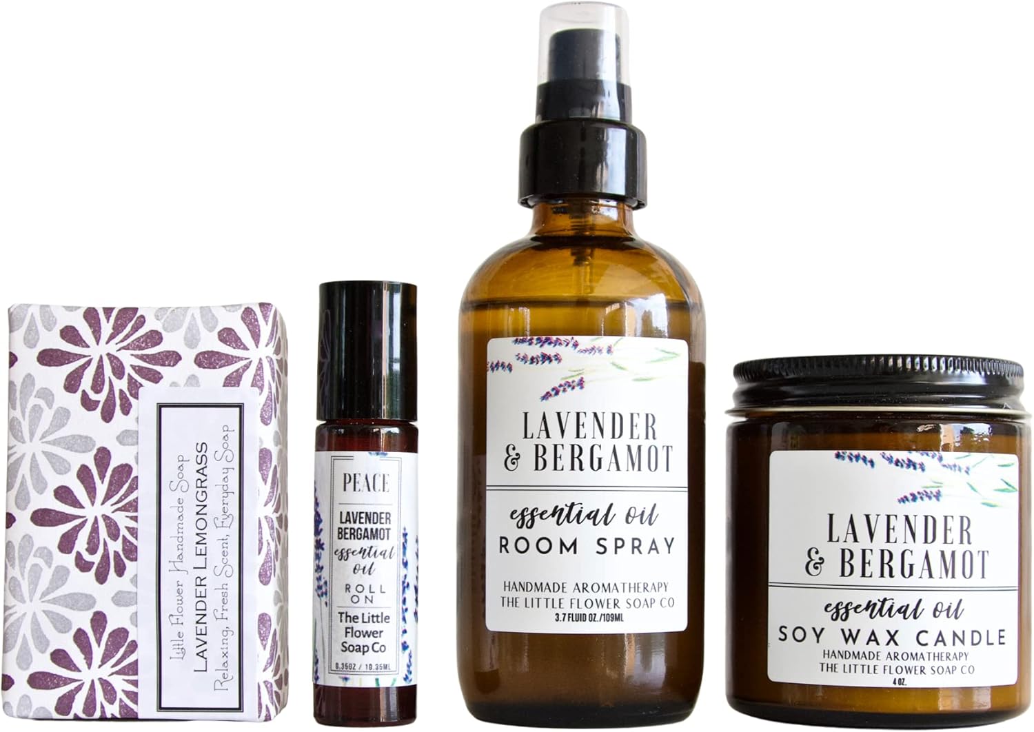 Lavender Gift Baskets, Lavender Gift Boxes - Thank You gift by The Little Flower Soap Co