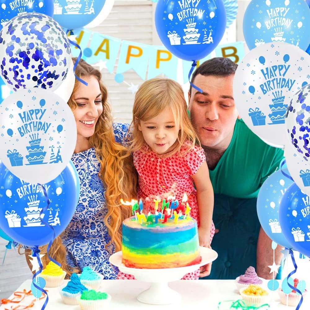 TONIFUL 500 Yards Curling Ribbon-Balloon Ribbon-Balloon String for Art&Craft Decor,Gift Wrapping,Ribbons and Bows for Christmas New Year Birthday Gifts (Blue) image 5