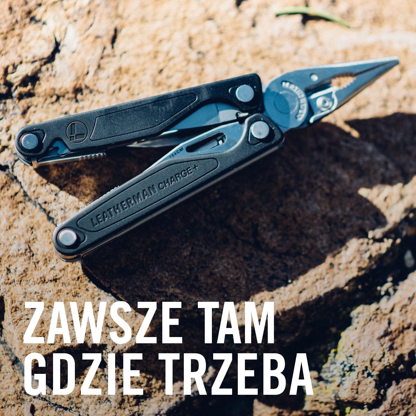 LEATHERMAN - Narzędzie wielofunkcyjne Charge Plus TTI z 19 ważnymi narzędziami, otwierane jedną ręką, wysokiej jakości tytanowe uchwyty, z nylonową kaburą | 19 Narzędzi do Kempingu i Wędkowania