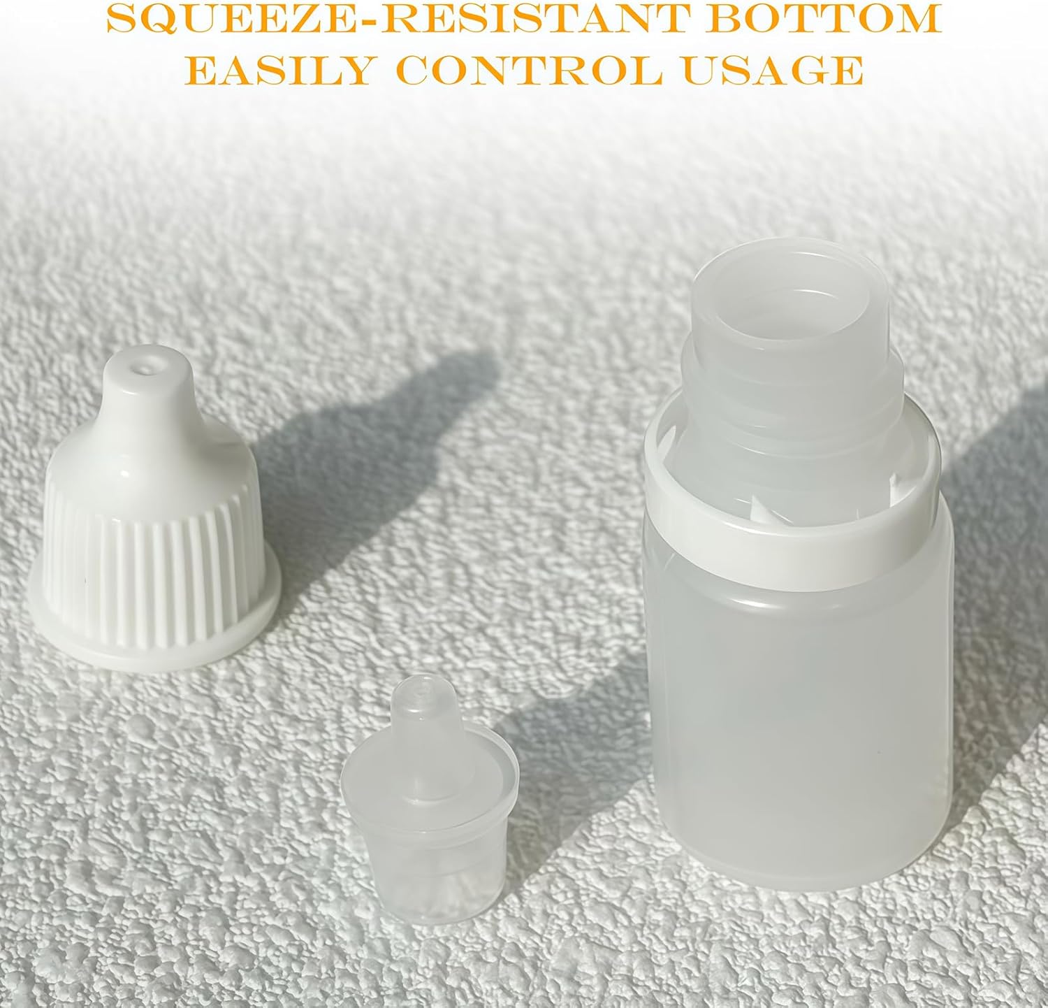 24 Pcs 30ml 1 oz Empty Squeezable Soft Plastic Dropper Bottle Eye Liquid Dropping Container with Screw On Cap for Essential Oil Sample Liquid Reagent Cosmetic Lab Drops