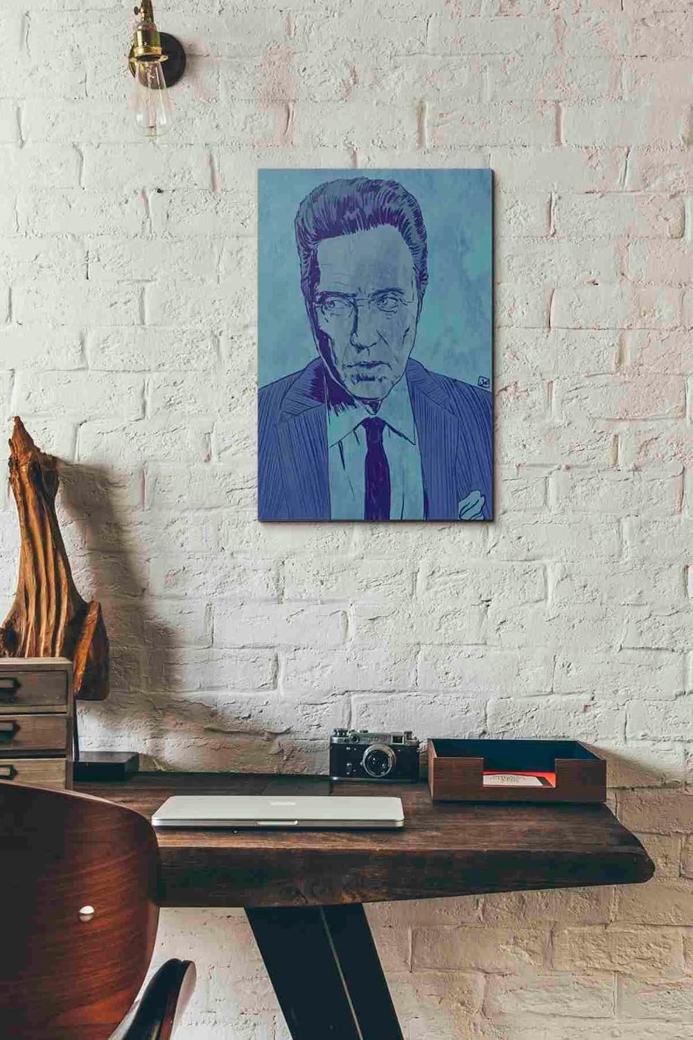 Epic Graffiti 'CWalken 2' by Giuseppe Cristiano, Canvas Wall Art, 12"x18"