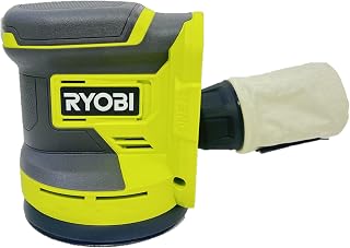 RYOBI ONE+ 18V Cordless 5-Inch Random Orbit Sander - Tool Only, 10K OPM, Low Vibration, Dust Collection